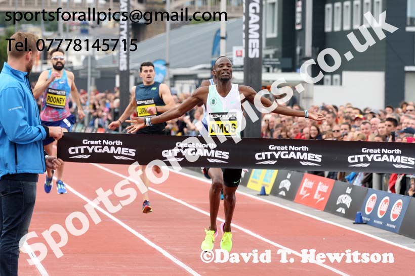 Mens 500 metres, 2017 Great North CityGames, Gateshead/Newcaste. Photo: David T. Hewitson/Sports for All Pics